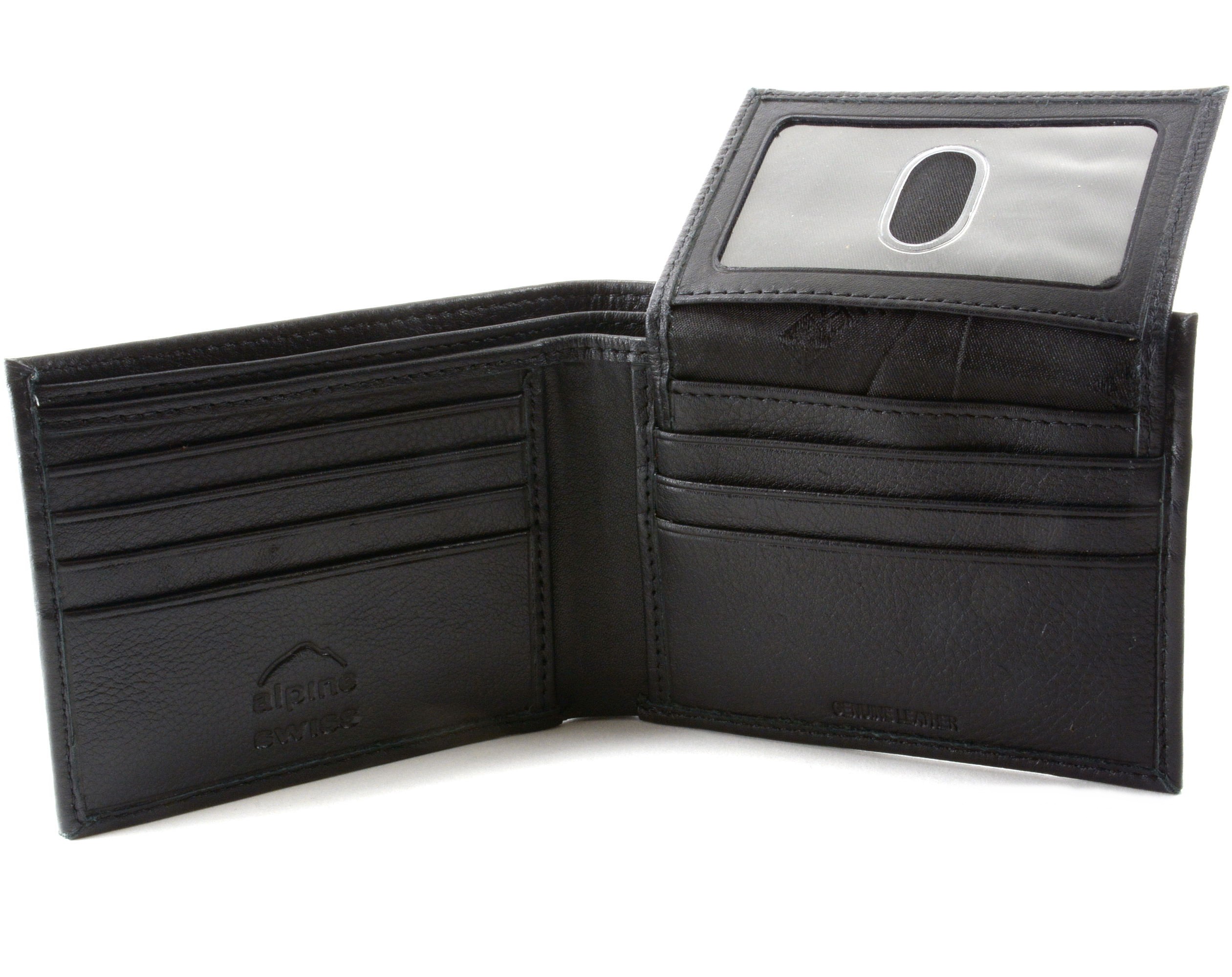 Men's Genuine Leather Bifold Wallet